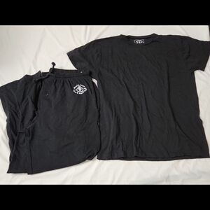 Monte Carlo men's size XL black pajama set #CD3